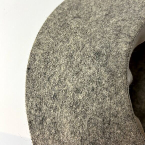 Banana Republic Felt Fedora Hat 100% Wool Grey Size S/M - Picture 9 of 9